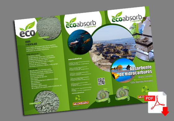 Tríptico Absorbente de hidrocarburos Tríptico Absorbente de hidrocarburos